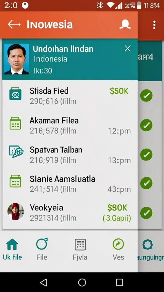 Screenshot alvendo nomor 1